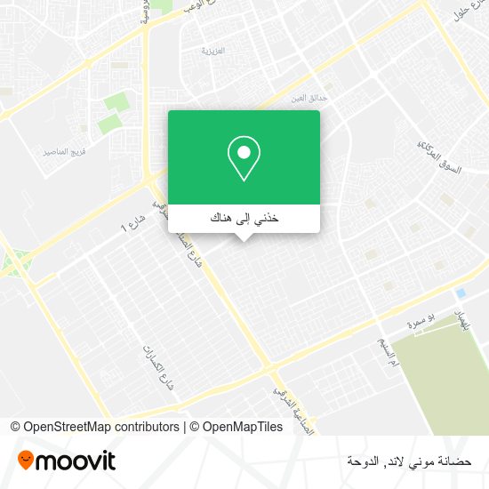 خريطة حضانة موني لاند