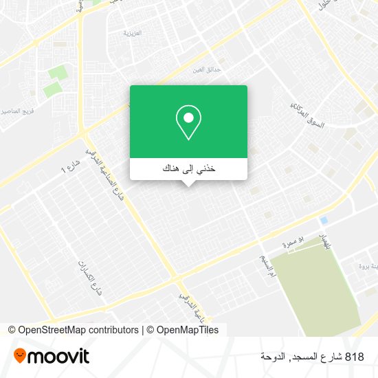 خريطة 818 شارع المسجد
