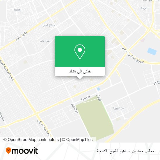 خريطة مجلس حمد بن ابراهيم الشيخ