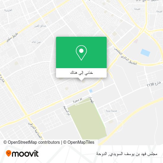 خريطة مجلس فهد بن يوسف السويدي