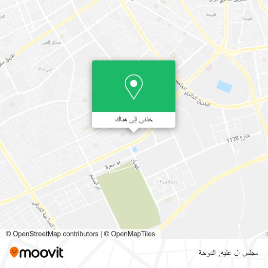 خريطة مجلس ال عليه