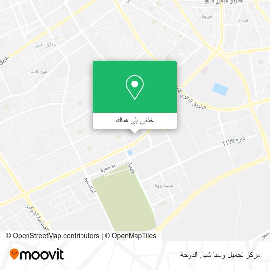 خريطة مركز تجميل وسبا شيا