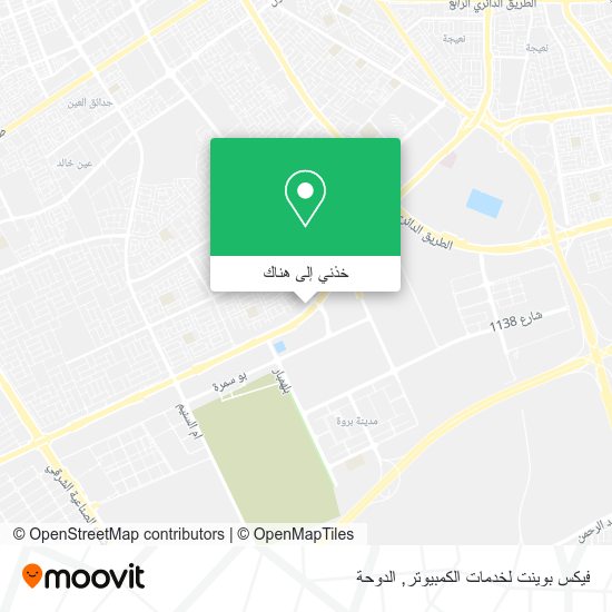 خريطة فيكس بوينت لخدمات الكمبيوتر