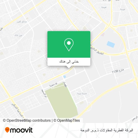 خريطة البركة القطرية المقاولات ذ.م.م