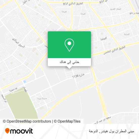 خريطة مبنى المطران بول هيندر