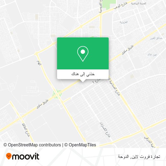 خريطة تجارة فروت لاين