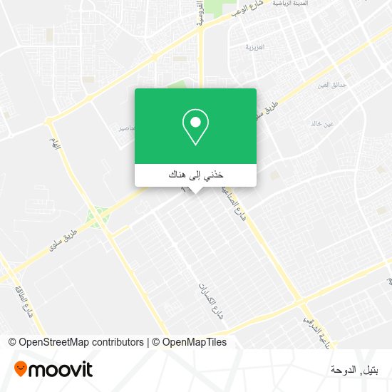 خريطة بتيل