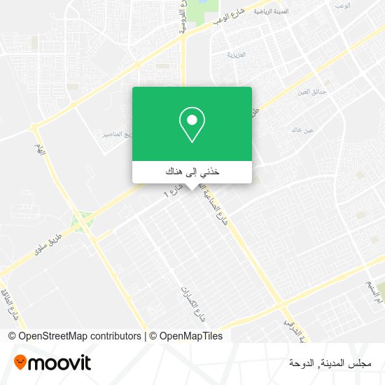 خريطة مجلس المدينة