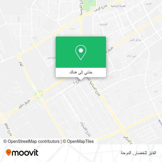 خريطة الفايز للخضار