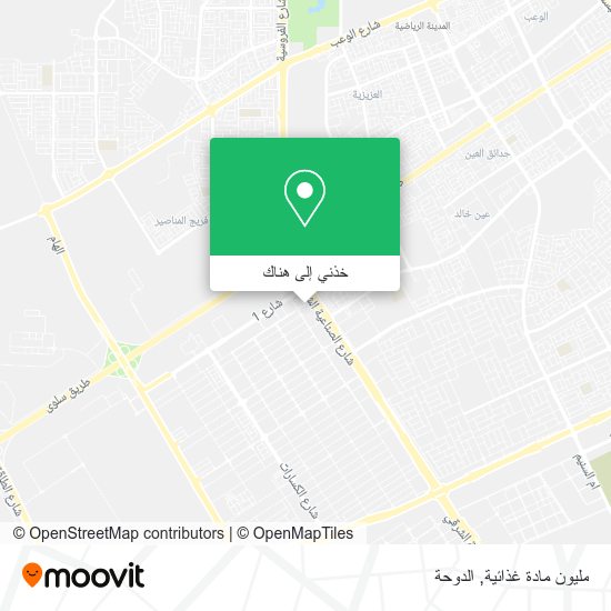 خريطة مليون مادة غذائية