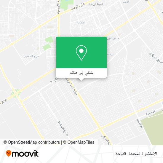 خريطة الاستشارة المحددة