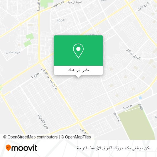 خريطة سكن موظفي مكتب روك الشرق الأوسط
