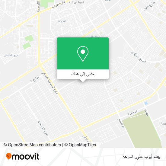 خريطة بيت أيوب علي