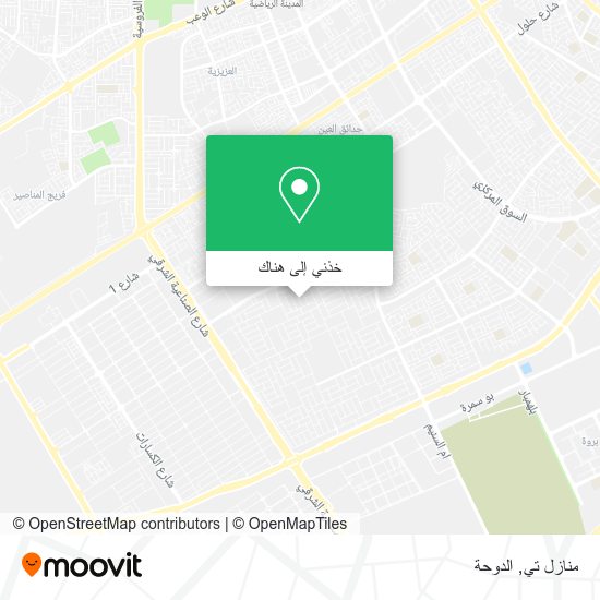 خريطة منازل تي