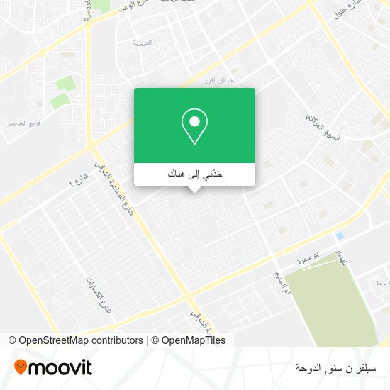 خريطة سيلفر ن سنو