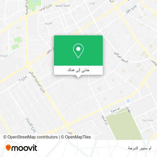 خريطة ام سنيم