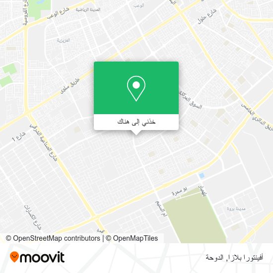 خريطة أفينتورا بلازا