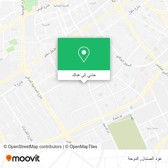 خريطة عود الصندل