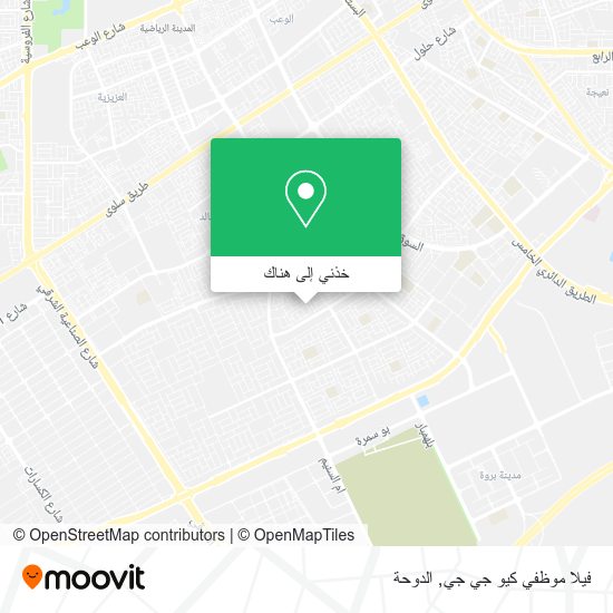 خريطة فيلا موظفي كيو جي جي