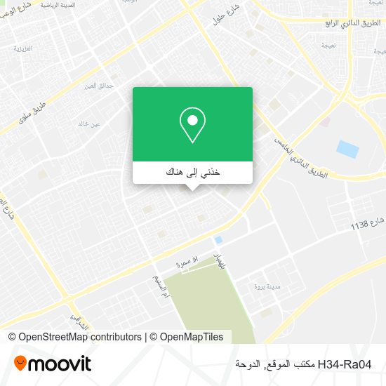 خريطة H34-Ra04 مكتب الموقع