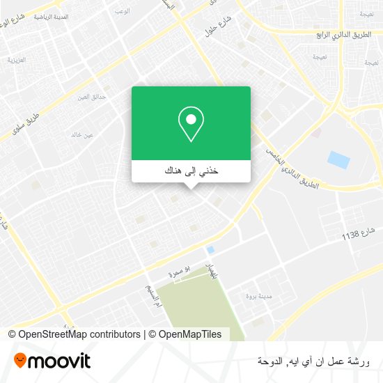 خريطة ورشة عمل ان آي ايه