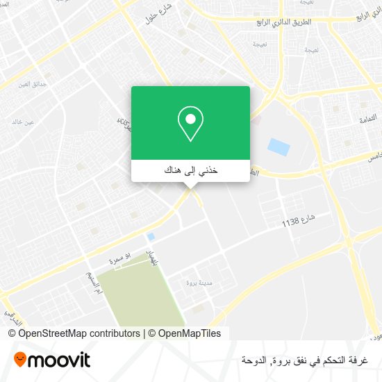 خريطة غرفة التحكم في نفق بروة