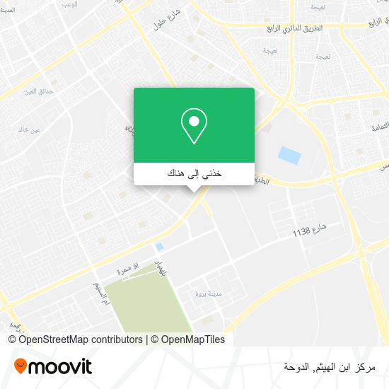 خريطة مركز ابن الهيثم