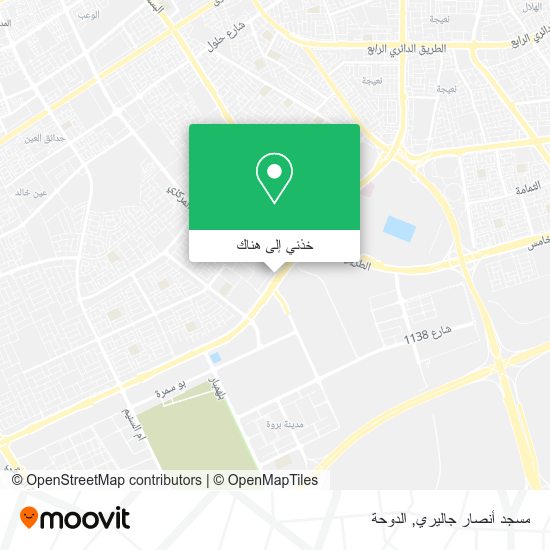 خريطة مسجد أنصار جاليري