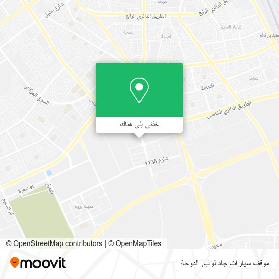خريطة موقف سيارات جاد لوب