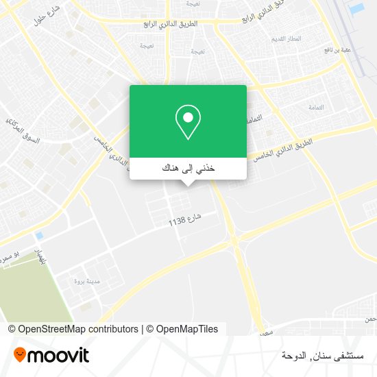 خريطة مستشفى سنان