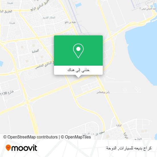 خريطة كراج بديعه للسيارات