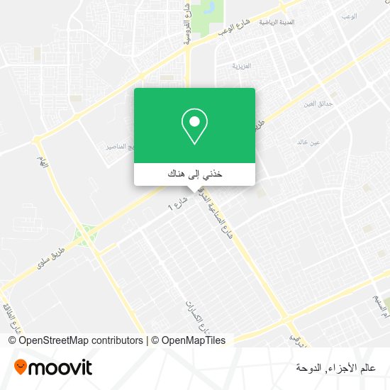 خريطة عالم الأجزاء
