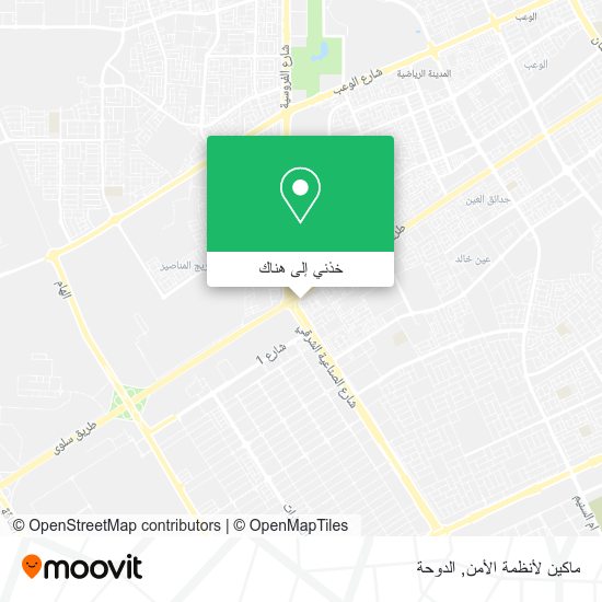 خريطة ماكين لأنظمة الأمن