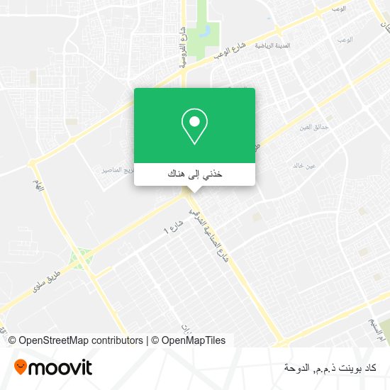 خريطة كاد بوينت ذ.م.م
