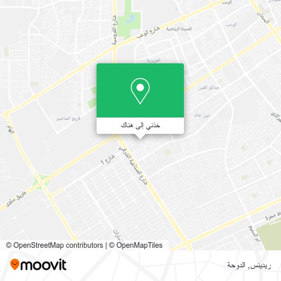 خريطة ريدينس