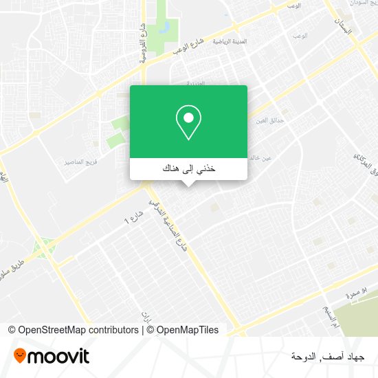 خريطة جهاد آصف