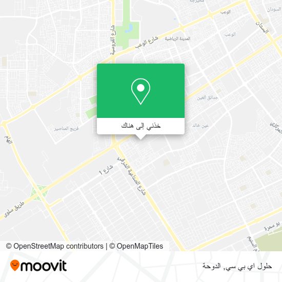خريطة حلول اي بي سي