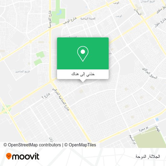 خريطة الجلالة