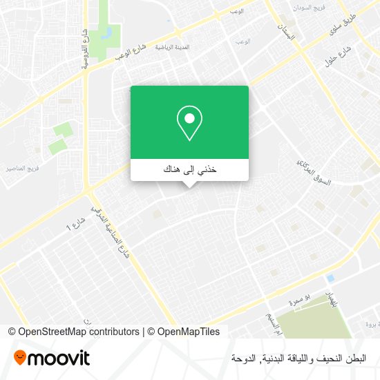 خريطة البطن النحيف واللياقة البدنية
