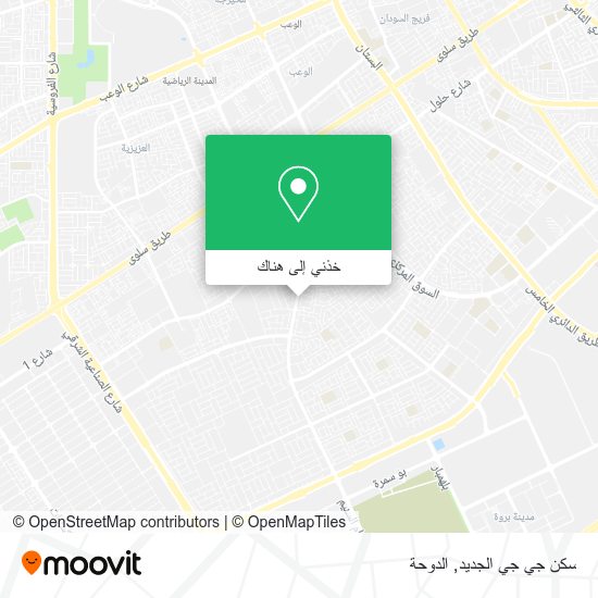 خريطة سكن جي جي الجديد