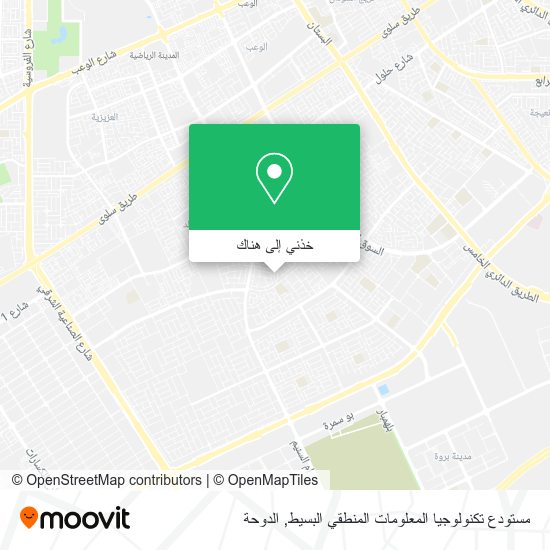 خريطة مستودع تكنولوجيا المعلومات المنطقي البسيط