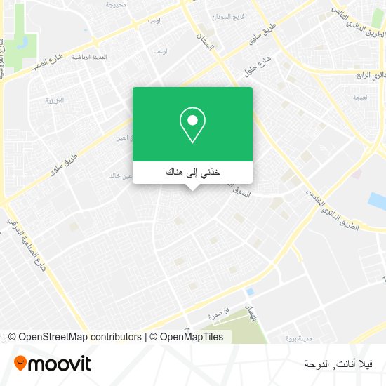 خريطة فيلا أنانت