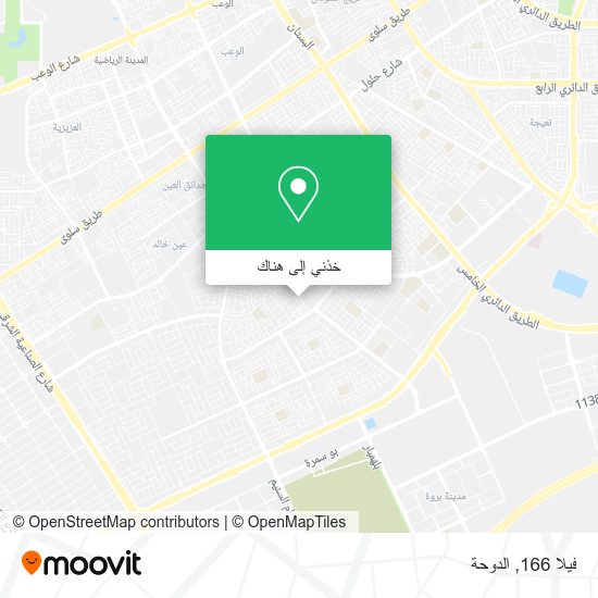 خريطة فيلا 166