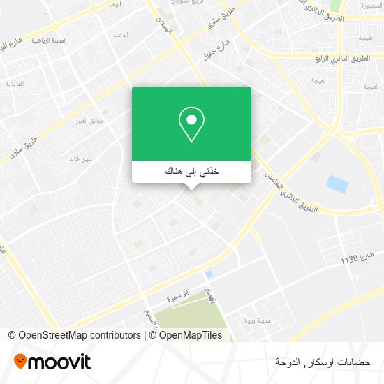 خريطة حضانات اوسكار