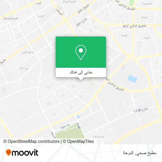 خريطة مطبخ صحي
