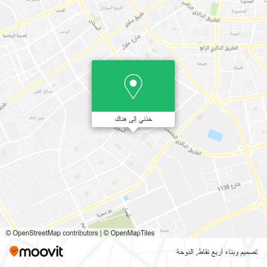 خريطة تصميم وبناء أربع نقاط