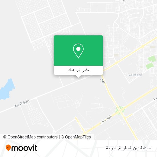 خريطة صيدلية زين البيطرية