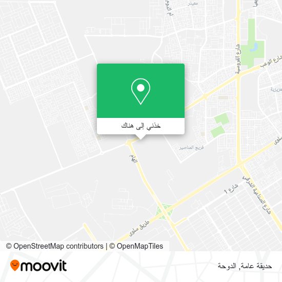 خريطة حديقة عامة