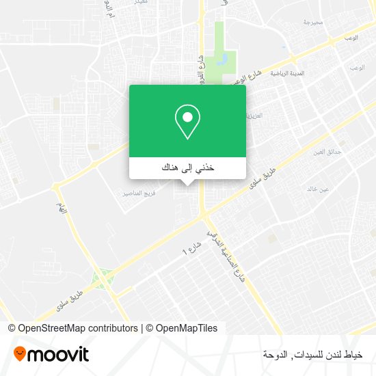 خريطة خياط لندن للسيدات