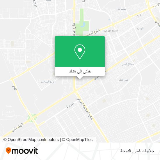 خريطة جلابيات قطر